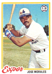 1978 Topps Baseball Cards      374     Jose Morales